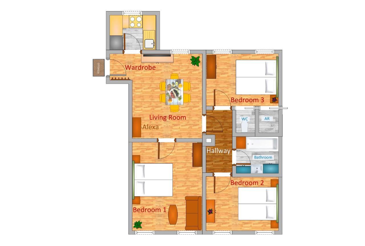 Spacious Vienna Central Station Residence ภายนอก รูปภาพ